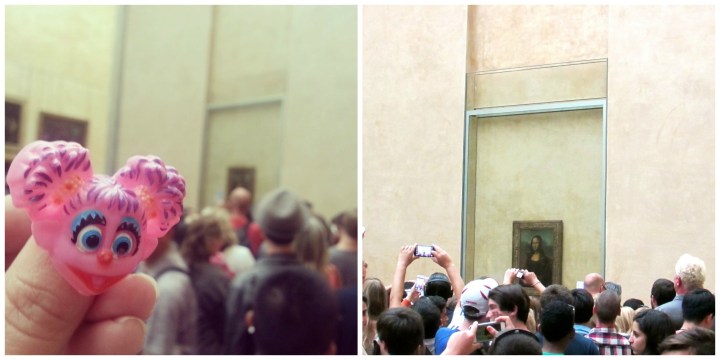Mona Lisa in the Louvre