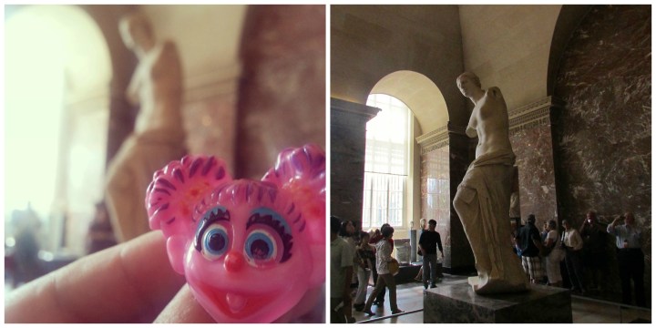 Venus di Milo statue in the Louvre
