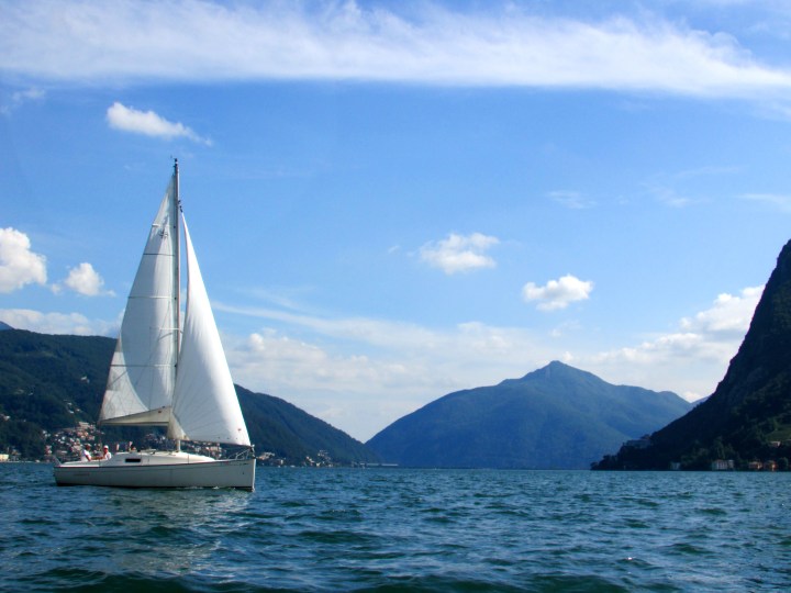 Lago di Lugano- Paridiso, Lugano, Switzerland
