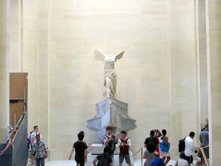 Winged Victory of Samothrace- The Louvre, Paris, France (July 2014)